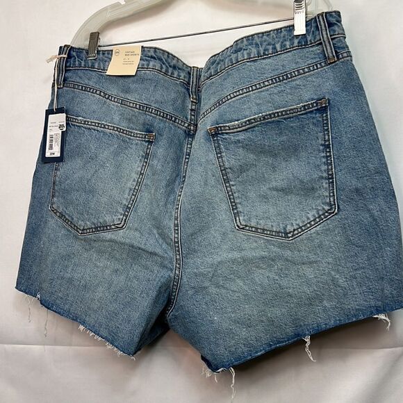 Universal thread vintage midi shorts stretch light wash size 20 NWT - Picture 7 of 13